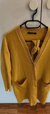 Cardigan aus Schurwolle Gr. 40, Wolljäckchen