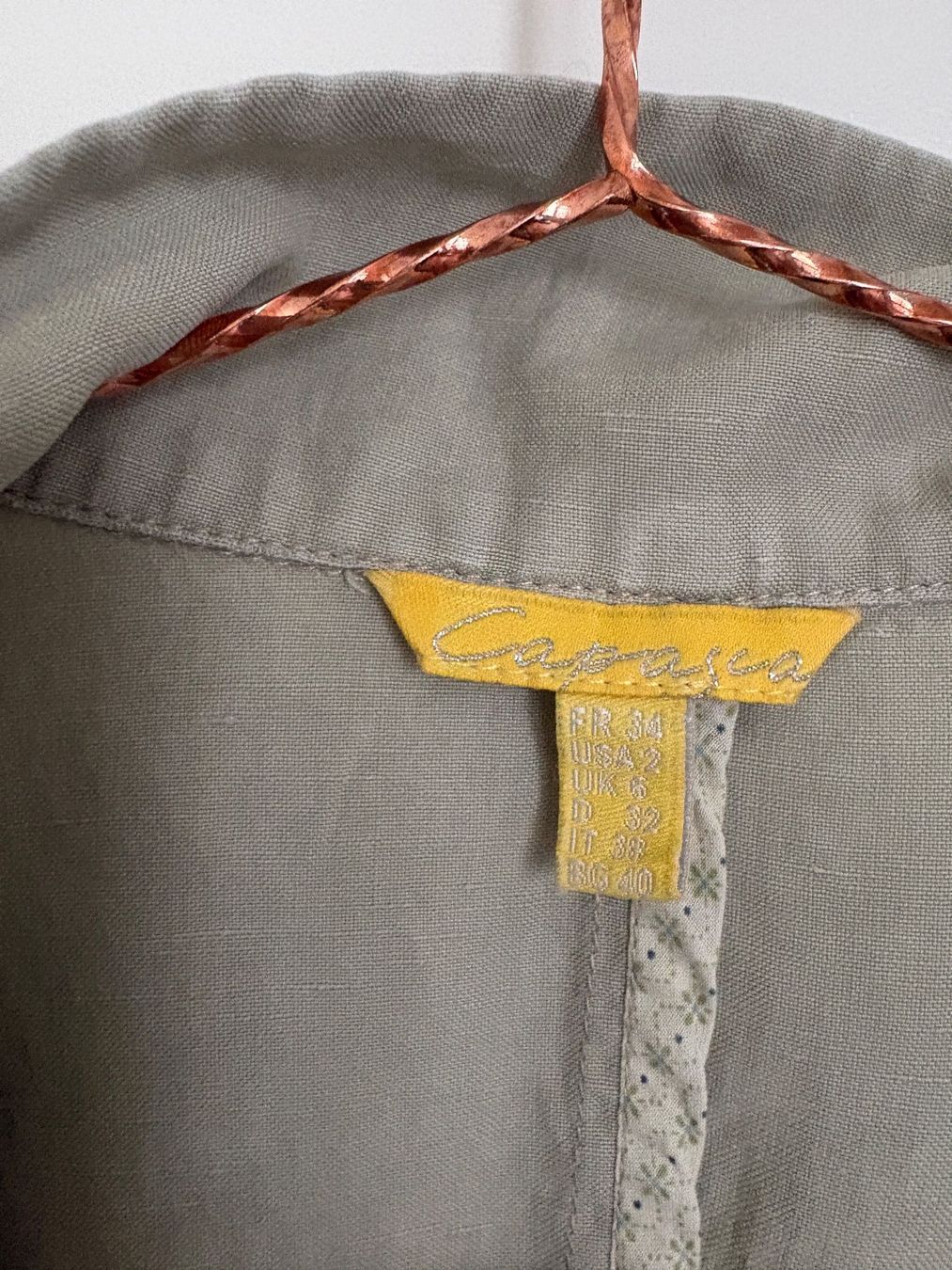 Jacken: Blazer Leinen Seide von Capasca Gr. 34 – Gebraucht aus Zürich von triangular 2