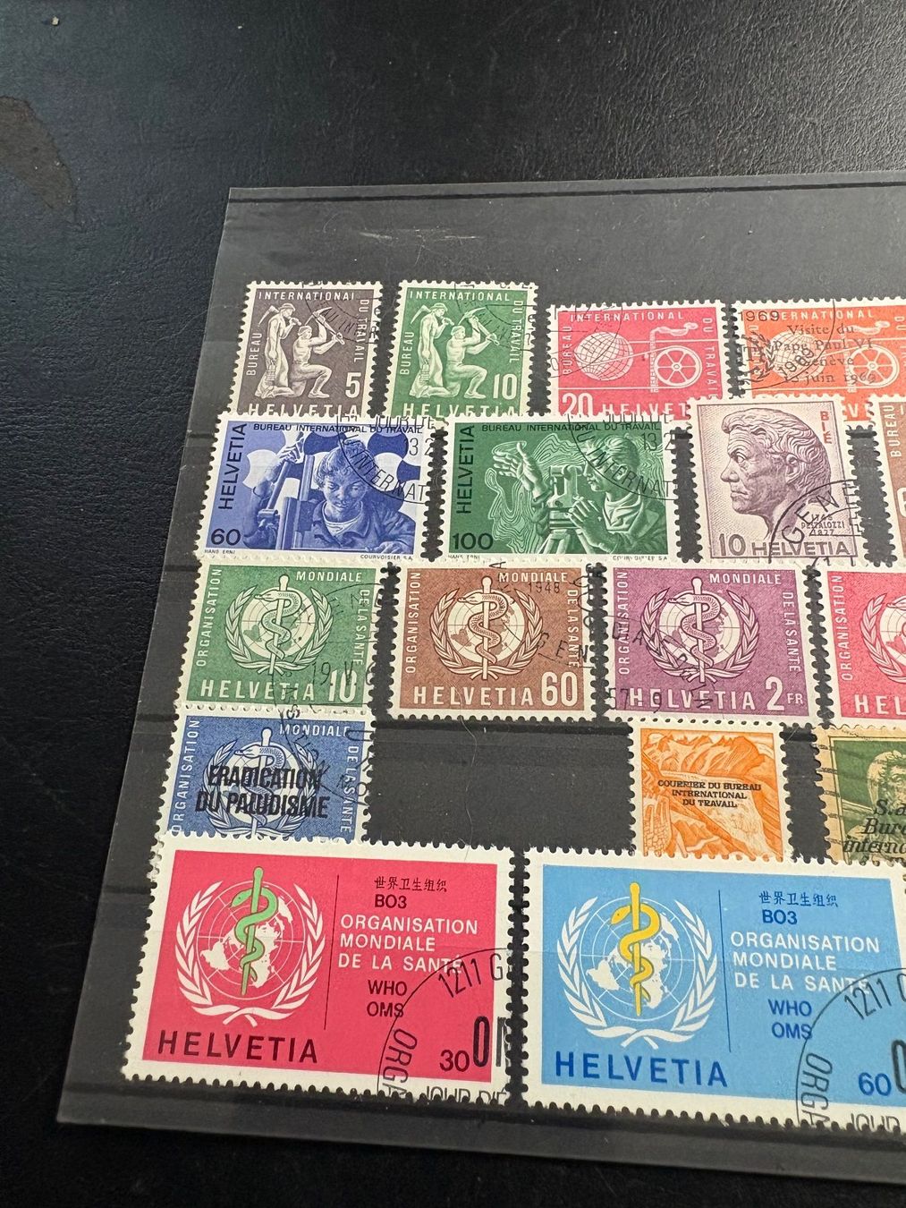 Alle Briefmarken: Dienstmarken – Gebraucht aus Herzogenbuchsee von Hebu6 1