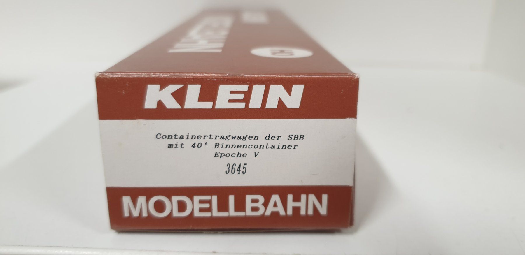 Modellini di ferrovie: Klein Modellbahn SBB Güterwagen Hupac  H0/DC – Nuovo e nell'imballaggio originale da Neuenhof venduto da ludovicco 1