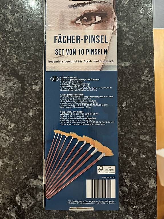 Pinsel: Fächer Pinsel – Neu und originalverpackt aus Buchs ZH von dom618 1