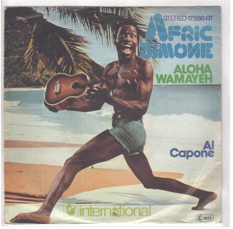 Dischi in vinile: Afric Simone  --  Aloha Wamayeh  Single7 – Usato da Oberwil (Dägerlen) venduto da asteng