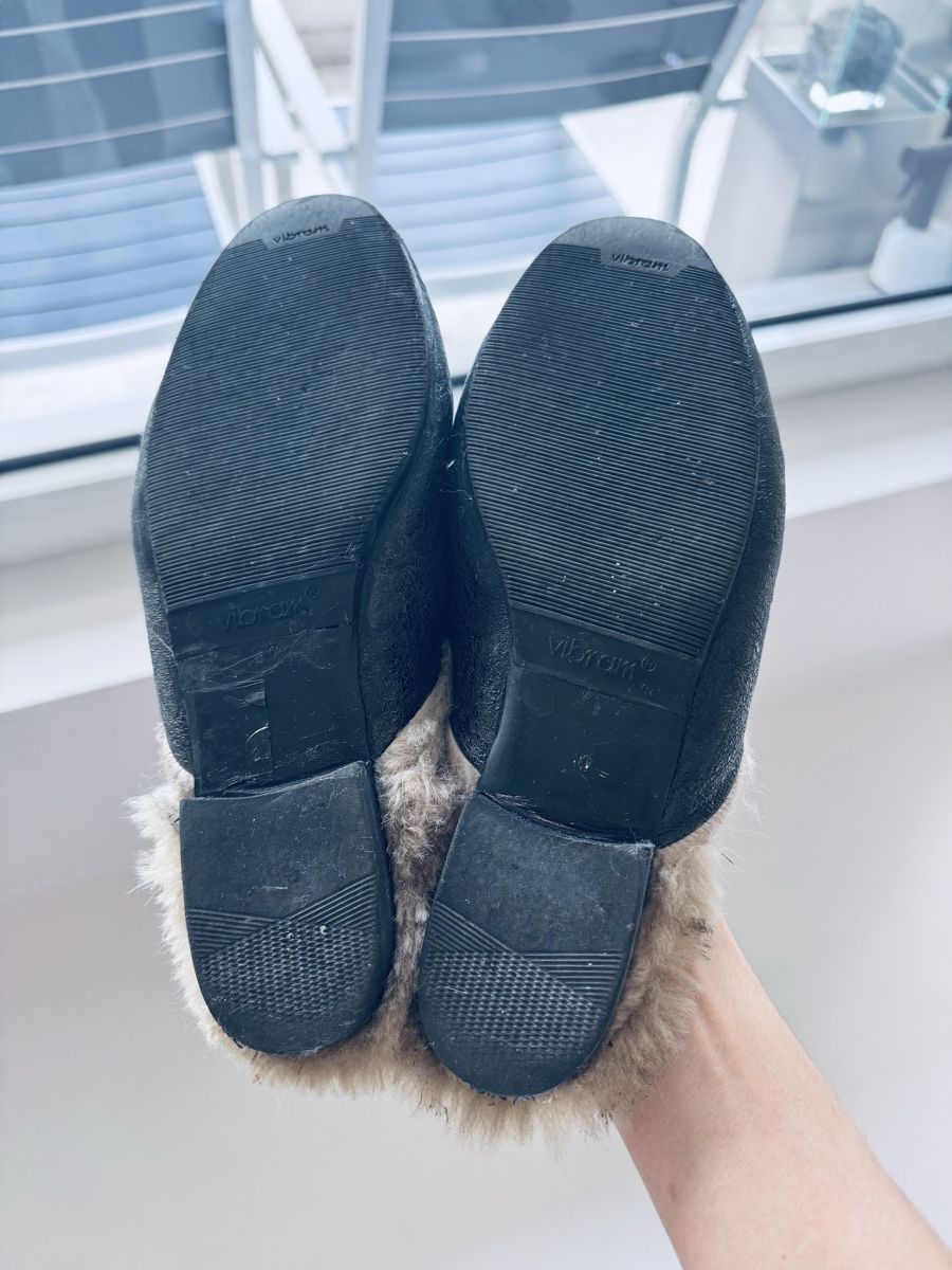 Globus Damenschuhe: Shoes with fur – Gebraucht aus Zürich von agi_j875 2