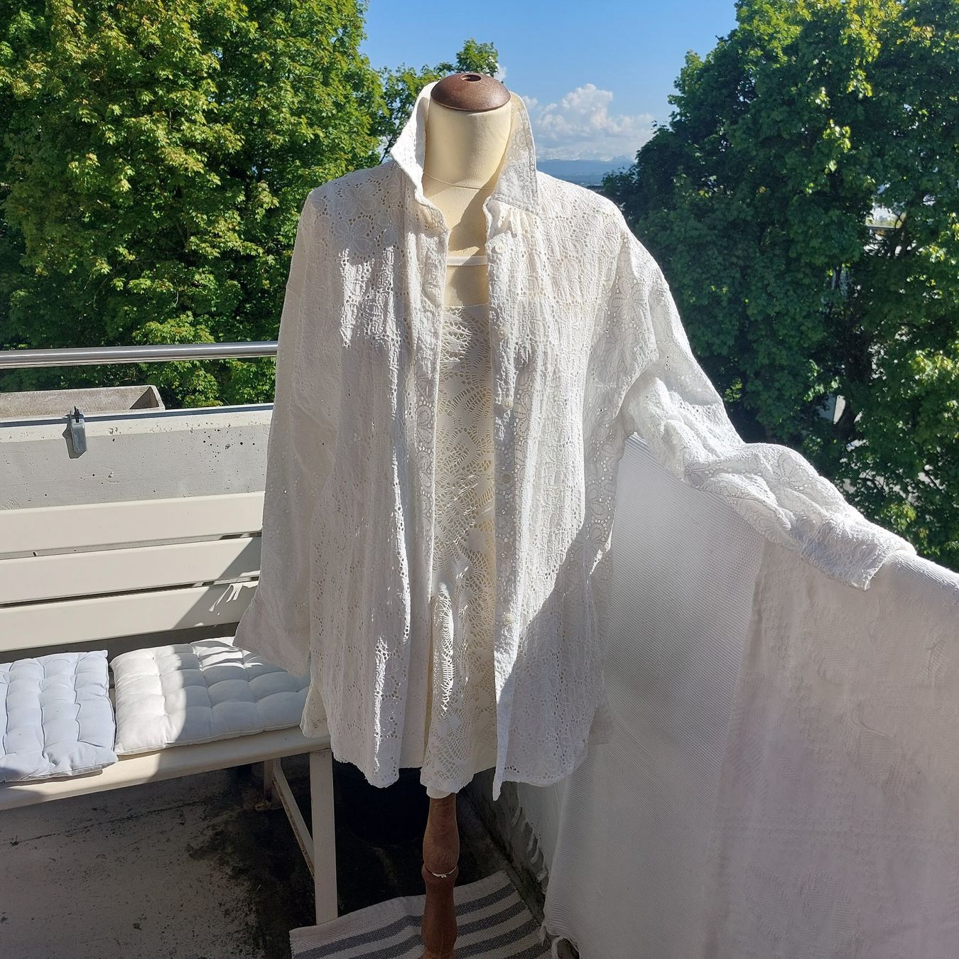 Zara Blusen: Zara Spitzen Hemd / Bluse – Neu (gemäss Beschreibung) aus Zürich von wilden 4