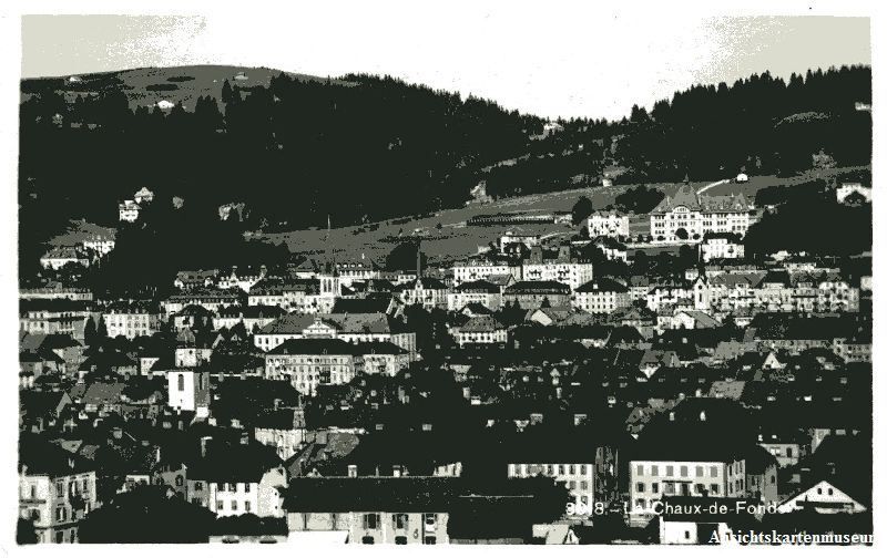 Cartoline postali: La Chaux-de-Fonds + 1929 – Usato da Emmenbrücke venduto da teestube