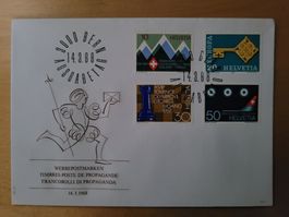 WERBEPOSTMARKEN / TIMBRES-POSTE DE PROPAGANDE - 1968