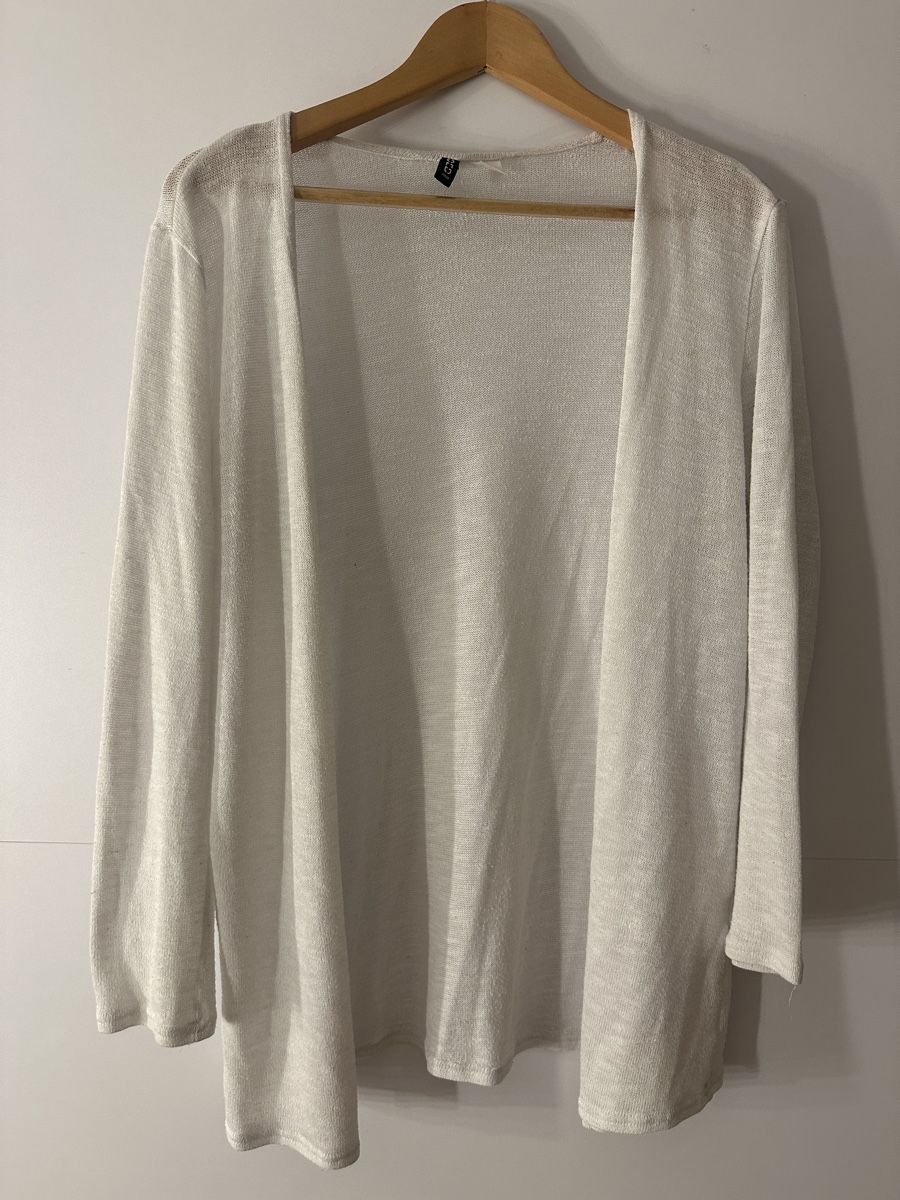 Giacche: Sommer Strickjacke Weiss, Gr. S – Usato da Schaffhausen venduto da ali.brandle