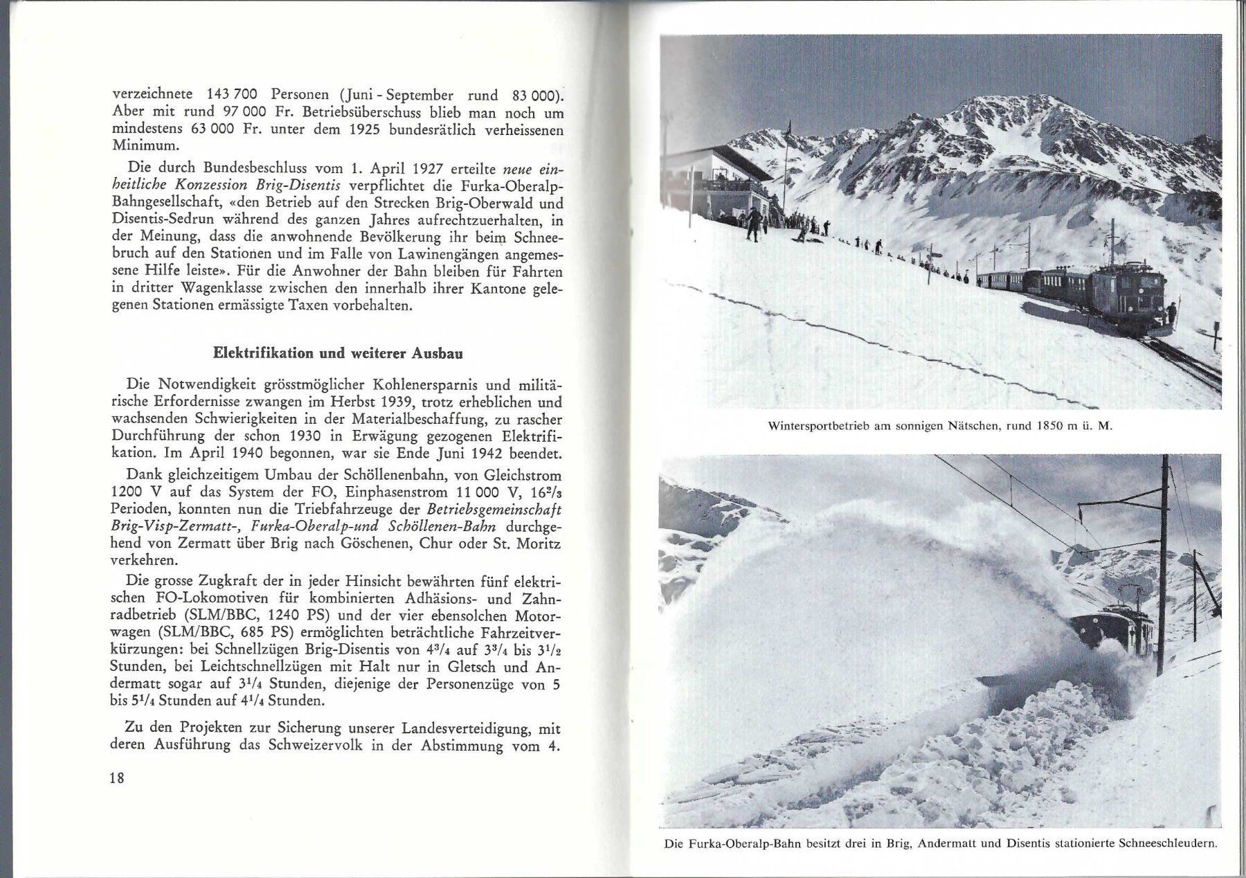 Bücher: Die Furka Oberalp Bahn. – Gebraucht aus Horw von SwissSteamMemories 2