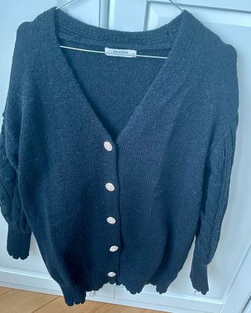 ByClara Paris Oversized Cardigan / Strickjacke in Maje Stil