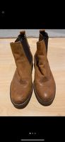 Leder Steifeletten Gr.38