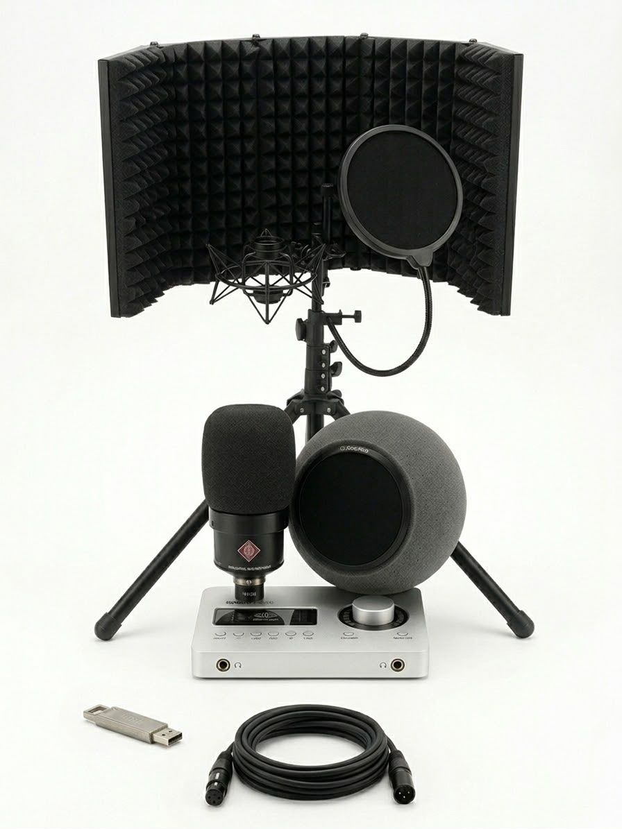 Mikrofone: Neumann Mikrofon Set mit Universal Audio Interface – Neu (gemäss Beschreibung) aus Tuggen von fer_8fc8