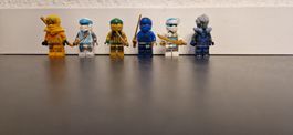 LEGO Ninjago Figuren Set 6 Stück guter Zustand