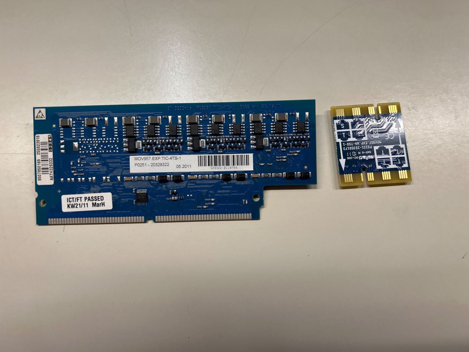Aastra Telefone: Aastra / Mitel 4xTS  TIC-4TS-1 – Gebraucht aus Saas-Grund von Knabberch