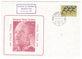 Lettre du Général Guisan (Marche du souvenir)