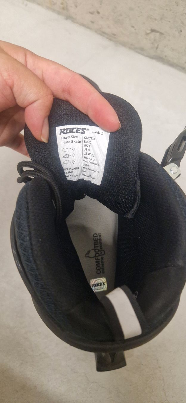 Inline-Skating & Rollschuhe: Inline Skates Roces schwarz Grösse 42 NEU – Neu (gemäss Beschreibung) aus Binz von Smmr23 2