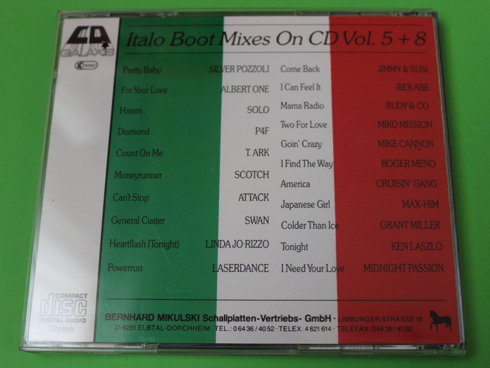 CD: Italo Boot Mix on CD Vol. 5 + 8 CD RAR!! – Nuovo (secondo la descrizione) da Tübach venduto da JamesStone 1