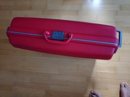 Samsonite Hartschalenkoffer  rot mit Rollen guter Zustand