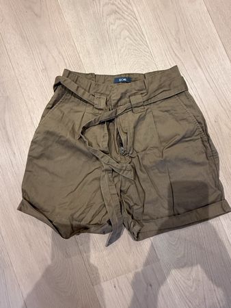 Kurze Hose Kiomi für Damen Khaki Grösse S 