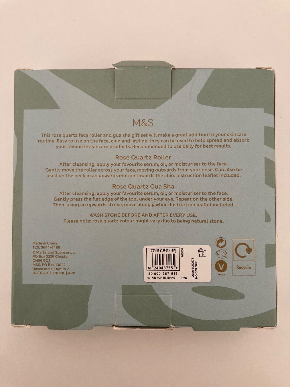 Cura del viso: Face Roller & Gua Cha / Wellness Collection / Rose Quartz – Nuovo e nell'imballaggio originale da Genthod venduto da daz_world 2