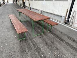 Enzi 250 x 60 Klapptischgarnituren