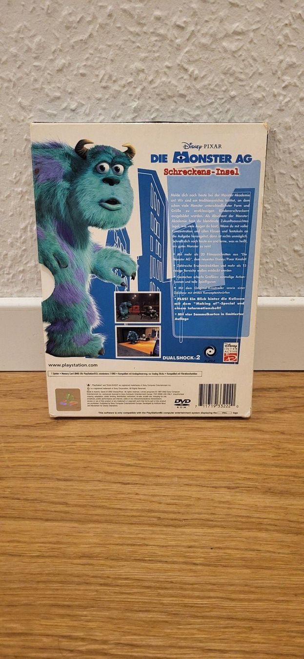 Sony Giochi: PS2 - Die Monster AG Schreckens Insel – Usato da Münsingen venduto da Heroism2010 1