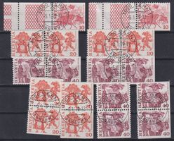 D69) Lot MH 1979, mit Vollstempel, sehe Scan