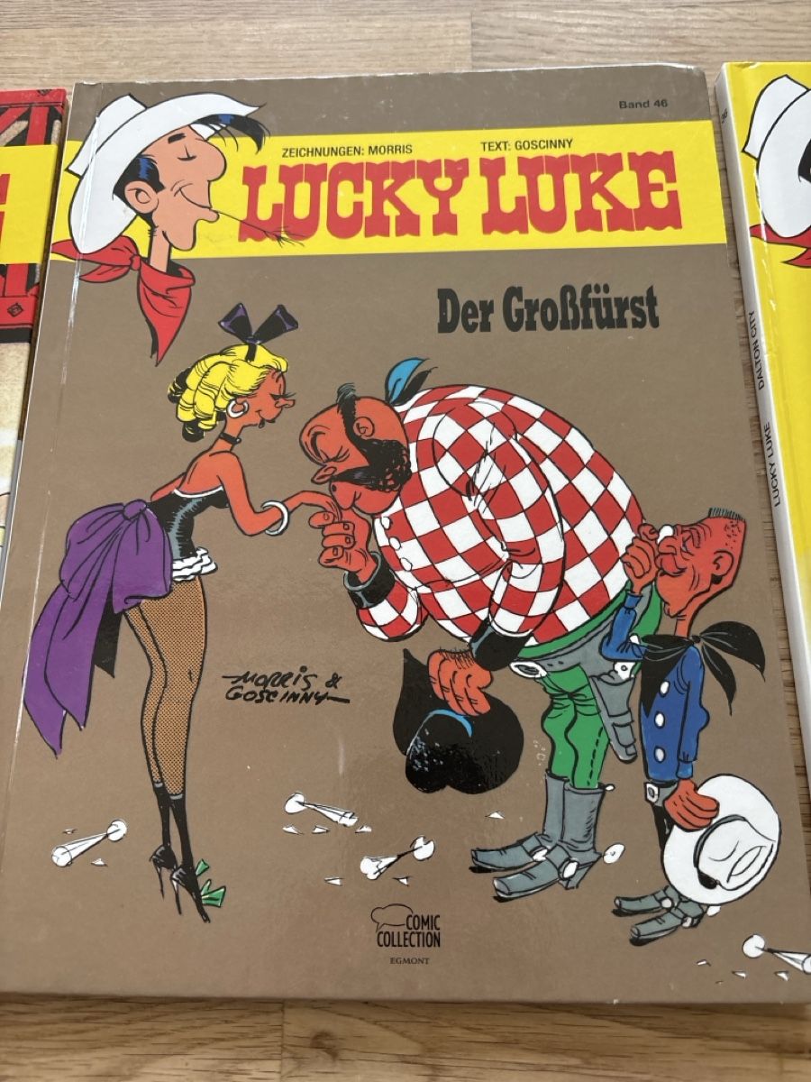 Comics: Lucky Luke Comic-Sammlung: 3 spannende Abenteuer! – Gebraucht aus Rickenbach b. Wil von Tweeny02 2