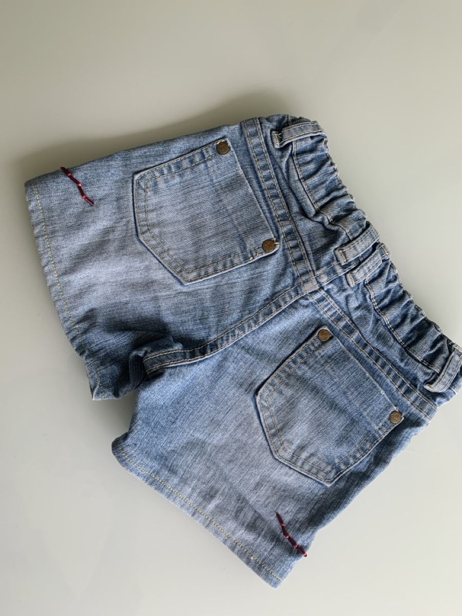 H&M Pantaloni: Coole Jeans Shorts mit Gummizug, Grösse 80 – Usato da Baden venduto da nicolenia 1