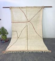 Tapis berbère authentique, fait main, pièces uniques