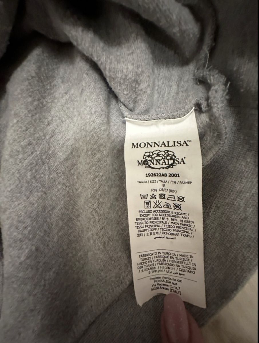 Monnalisa Pullover & Sweatshirts: Monnalisa Mädchen Pullover Gr. 128/8J Top Zustand! – Gebraucht aus Jonen von rdi_qj9p 4
