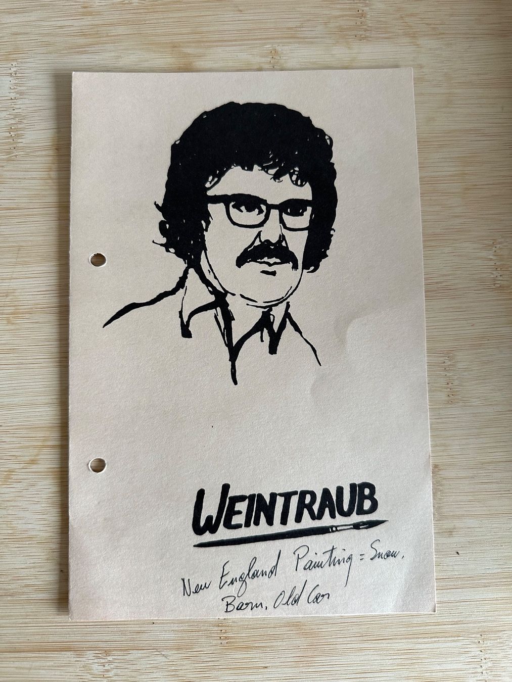 Dipinti: Original Herbert Weintraub Bild inkl. Rahmen – Usato da Bern venduto da snoopboom 1