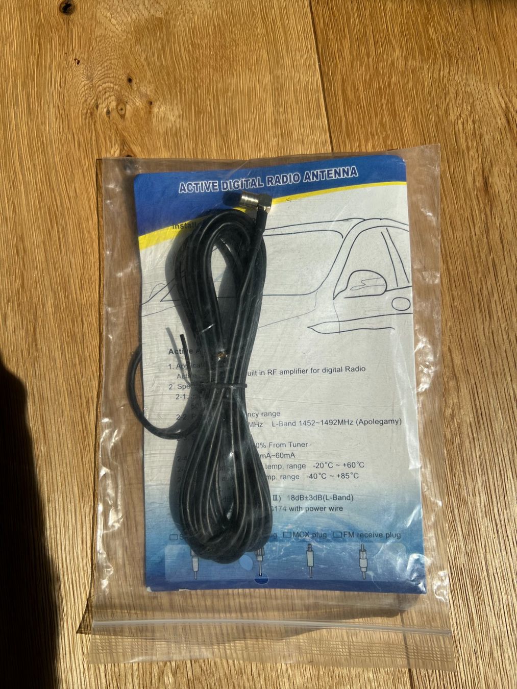 Radiocomunicazione: Aktive Antenne DAB+ neu ungebraucht – Nuovo e nell'imballaggio originale da Signau venduto da Mage700 1