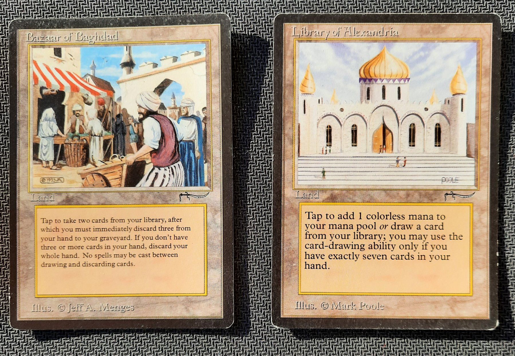 Magic The Gathering Carte collezionabili: Arabien Nights komplettes Set 92 Karten – Usato da Wetzikon ZH venduto da Frischbach 4