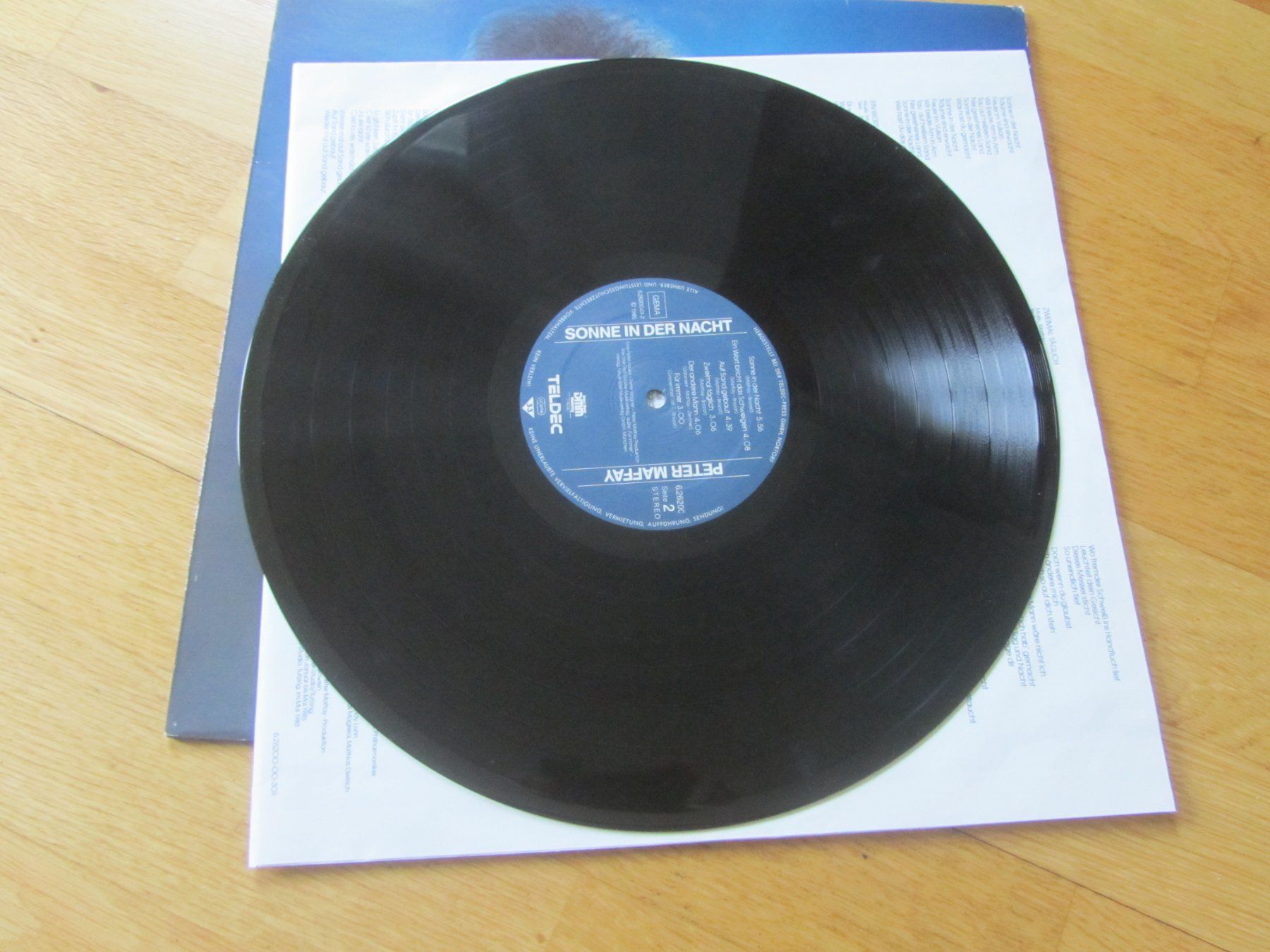 Dischi in vinile: Peter Maffay - Sonne in der Nacht LP – Usato da Seengen venduto da mikelele 2