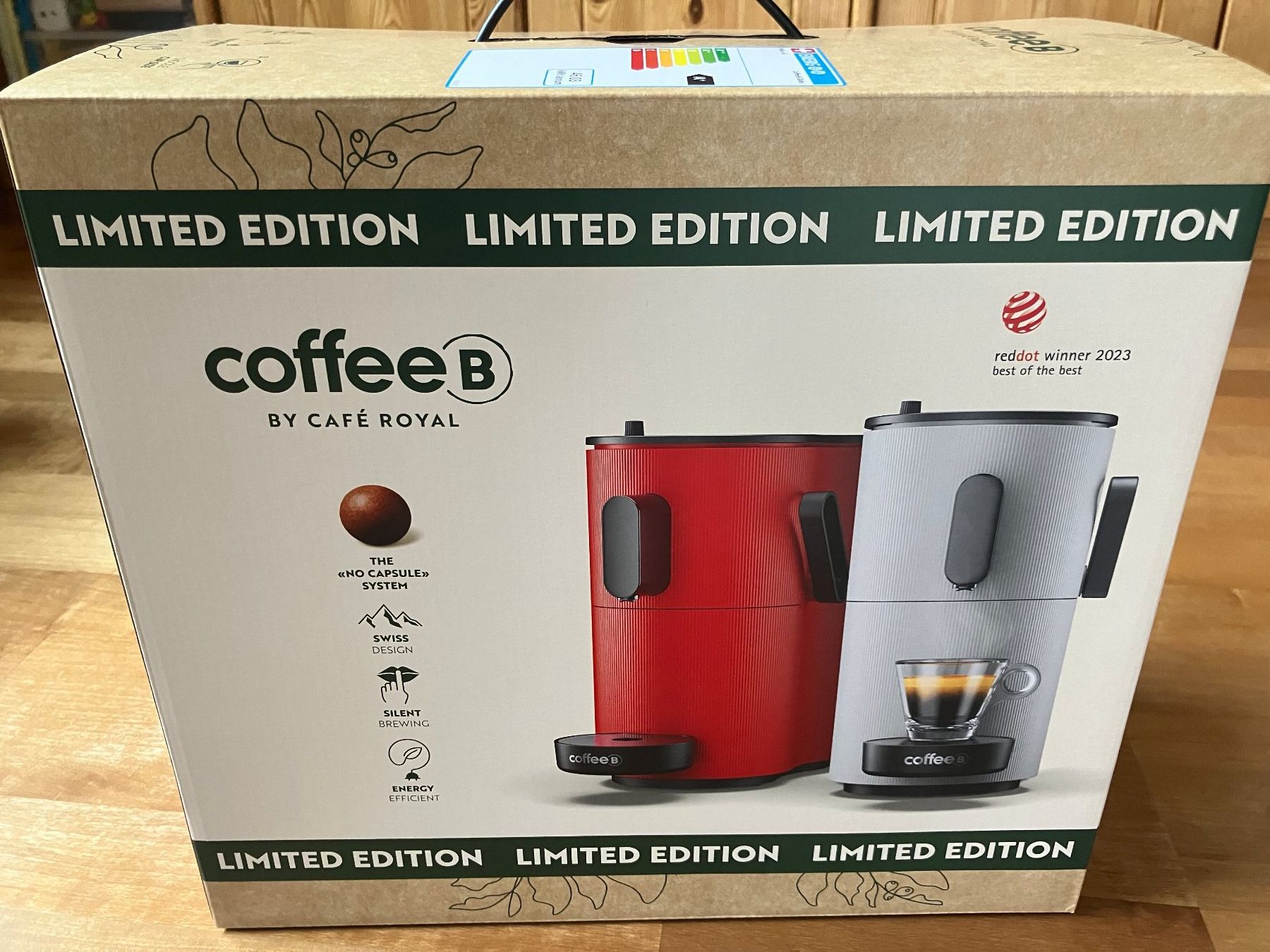 Kaffeemaschinen & Espressomaschinen: CoffeeB by Cafe Royal - Limited Edition – Neu und originalverpackt aus Laax GR von pinetta 1