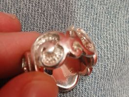 silberring einzelnanfertigung massiv 15 Gr. grösse 54/ 55