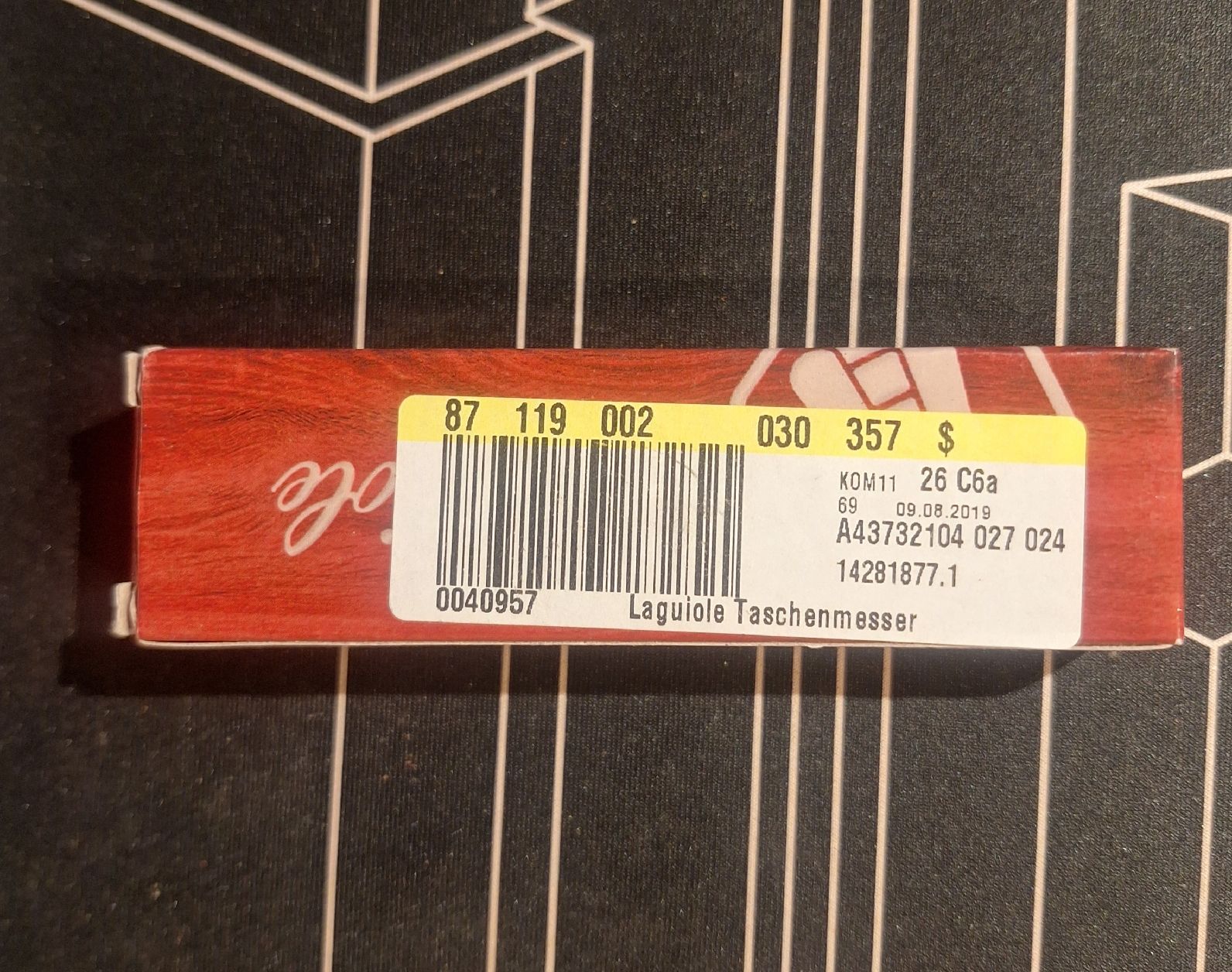 Laguiole Accessori: Laguiole Taschenmesser mit Korkenzieher, Neu – Nuovo e nell'imballaggio originale da Menzingen venduto da jon_kny7 5
