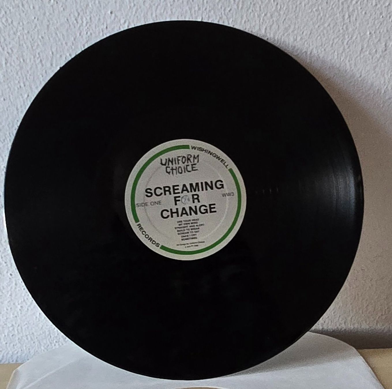 Dischi in vinile: Uniform Choice - Screaming For Change  LP, – Usato da Lugano venduto da mdal 5