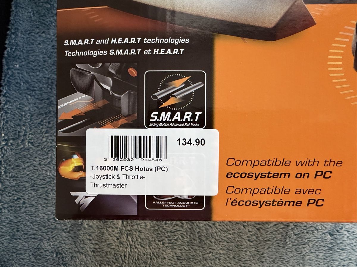 Thrustmaster Controller: Thrustmaster TFRP FlightRuder Pedals + Joystick/Dual Throttl – Nuovo (secondo la descrizione) da Murgenthal venduto da Tina_4055 9