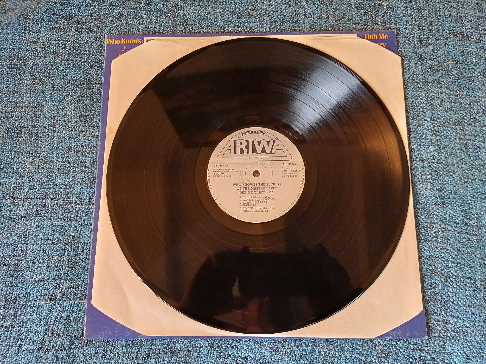 Dischi in vinile: Mad Professor "Dub Me Crazy Part Five" LP – Usato da Begnins venduto da Drastic-Sound 4