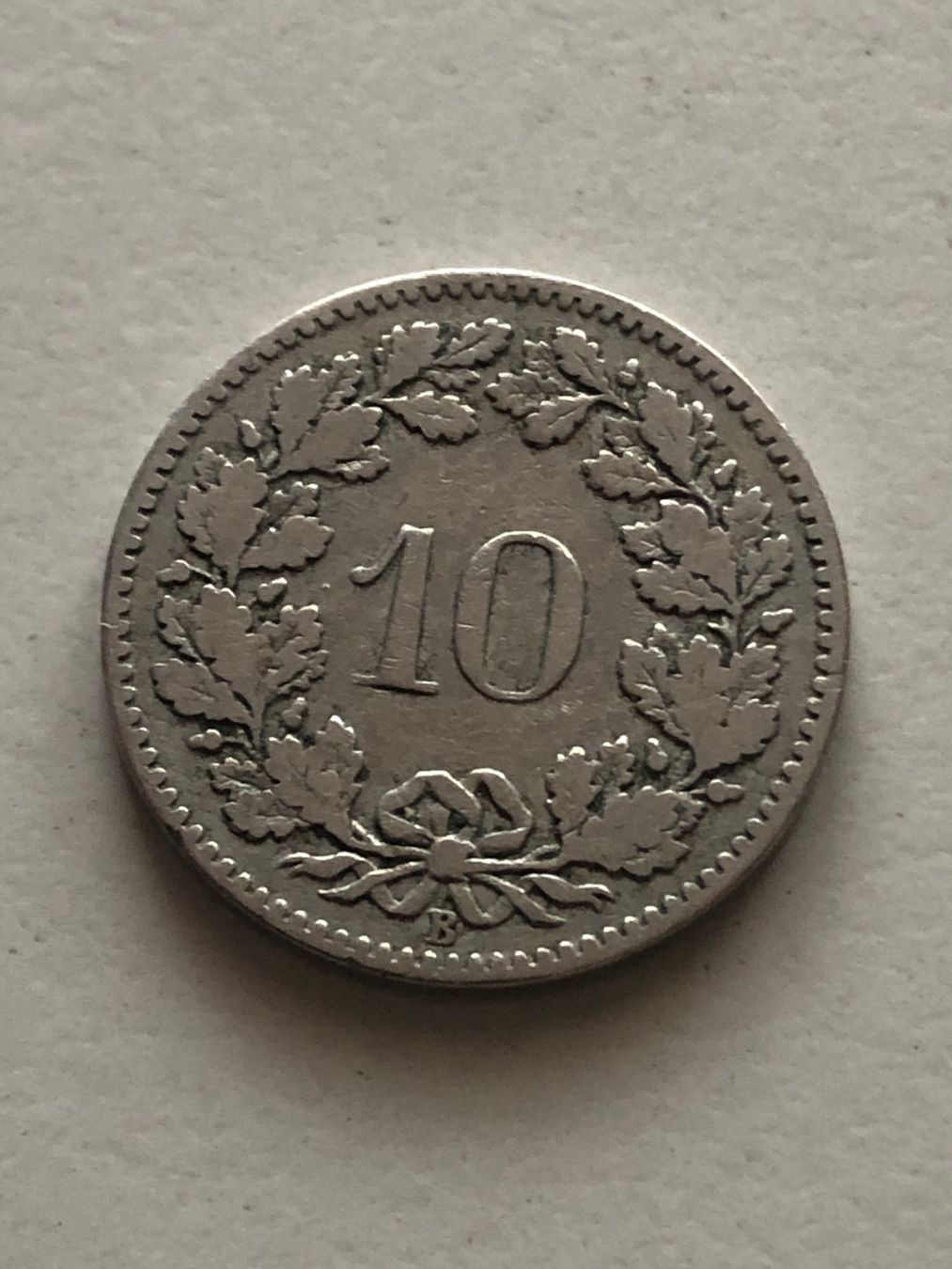 Tutti le monete: 10 Rp. 1900 – Usato da Schötz venduto da Odpa 1
