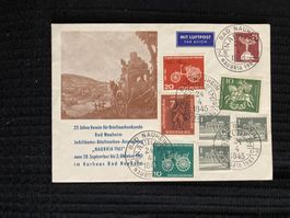 BRD 1961 illustr. Sst. 25 J. B-Verein Bad Nauheim NAUBRIA