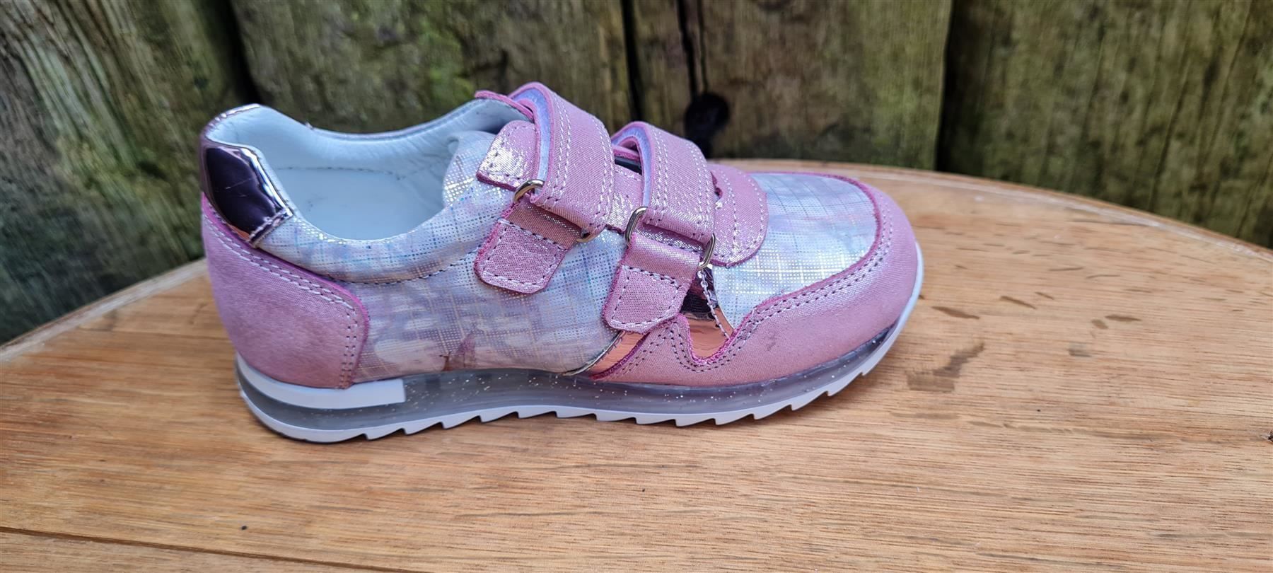 Scarpe per ragazze: DENO Echtleder Turnschuhe gr27(1812P)NEU – Nuovo e nell'imballaggio originale da Buttwil venduto da KinderSchuhe 1