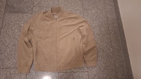 Herren Jacke, Wildleder-Optik, Grösse XL
