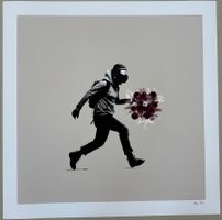 Boyle: Banksy-Style Street Art, XL-Version, signiert 15/100