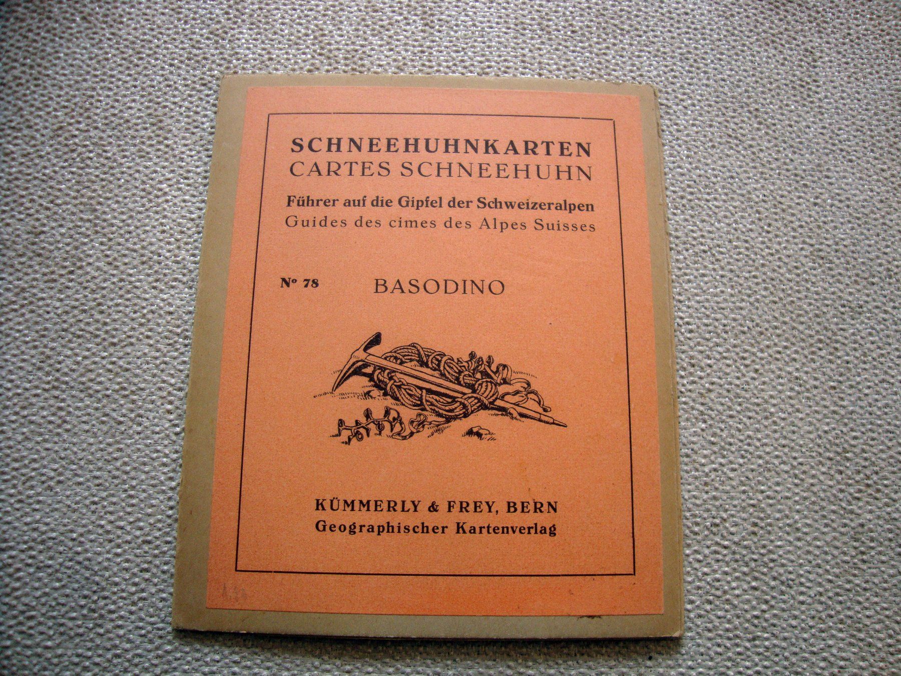 Landkarten & Atlanten: Schneehuhnkarte No. 78 Basodino – Gebraucht aus Döttingen von Kubuli1