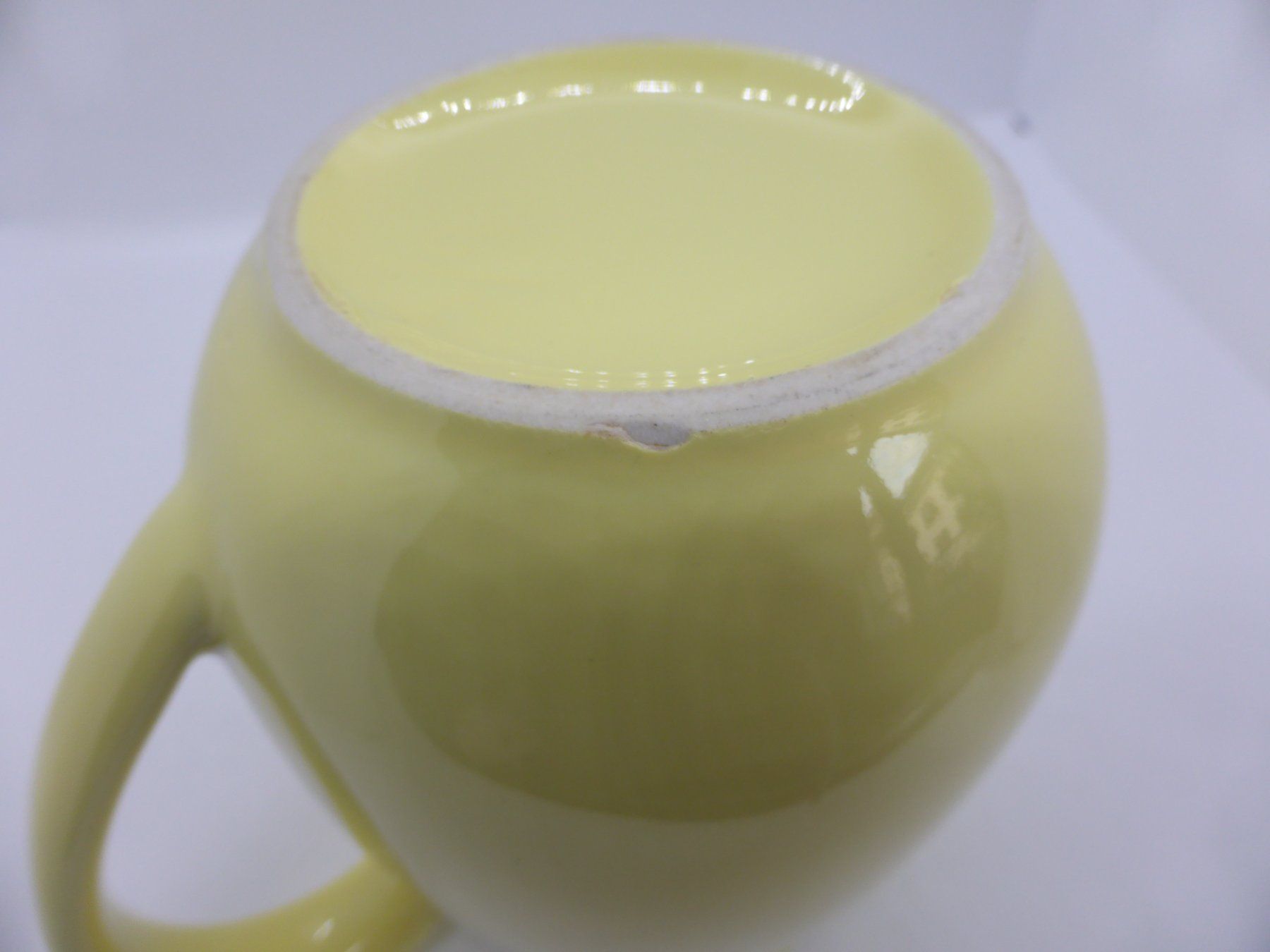 Rössler Karaffen: Rössler ? pot à lait jaune et blanc – Gebraucht aus Porrentruy von Kim017 9