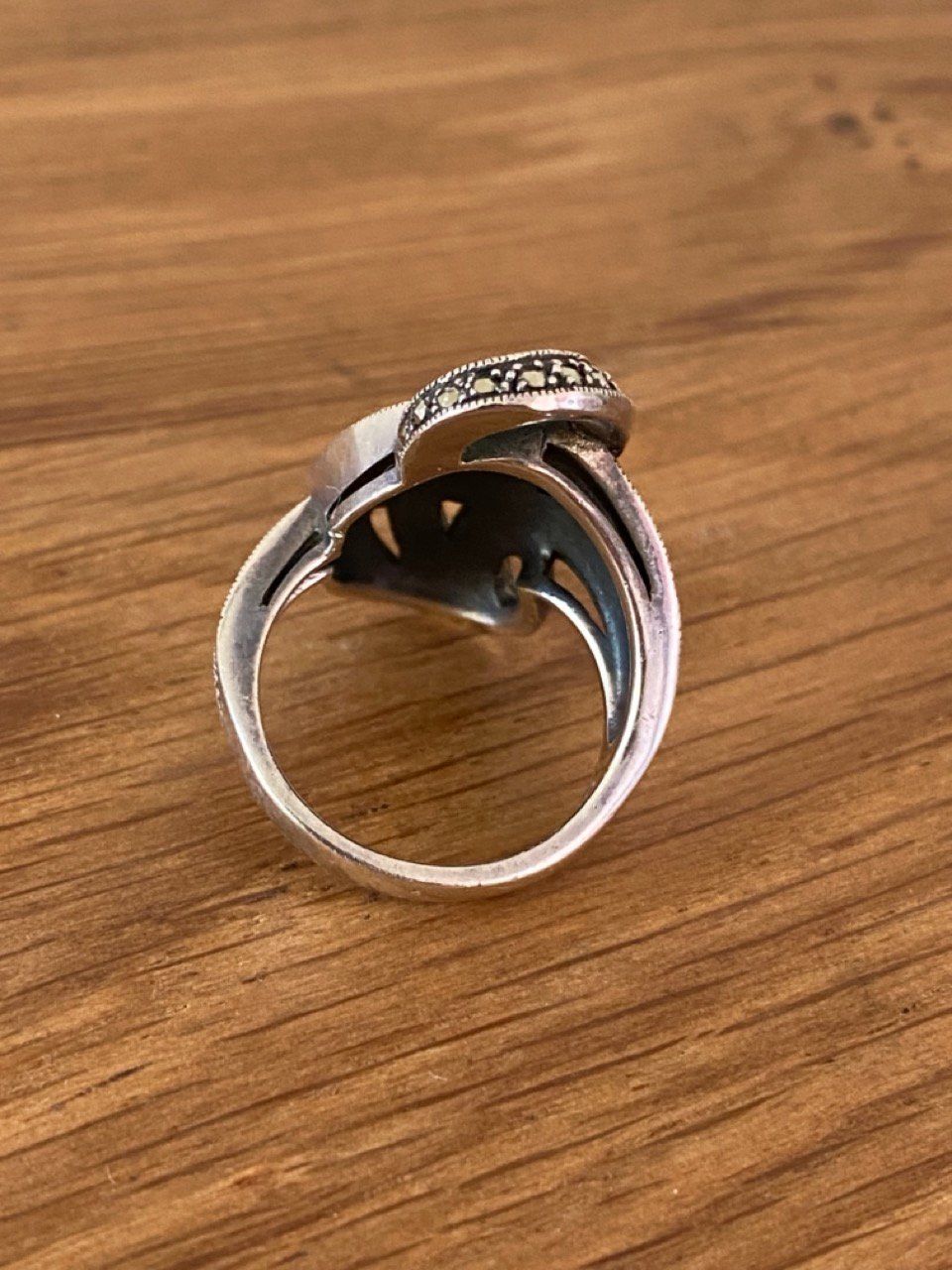 Ringe: Markasit Ring Silber 925 – Gebraucht aus Zumikon von Frauenecke 1