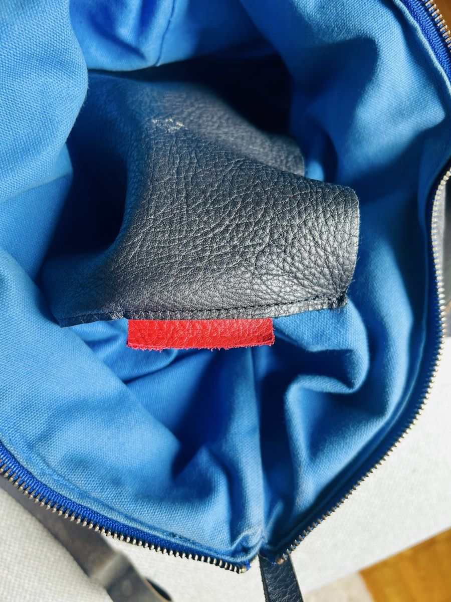 Rucksäcke: Ledertasche/Rucksack schwarz   – Gebraucht aus Zürich von cdu_8jxf 3