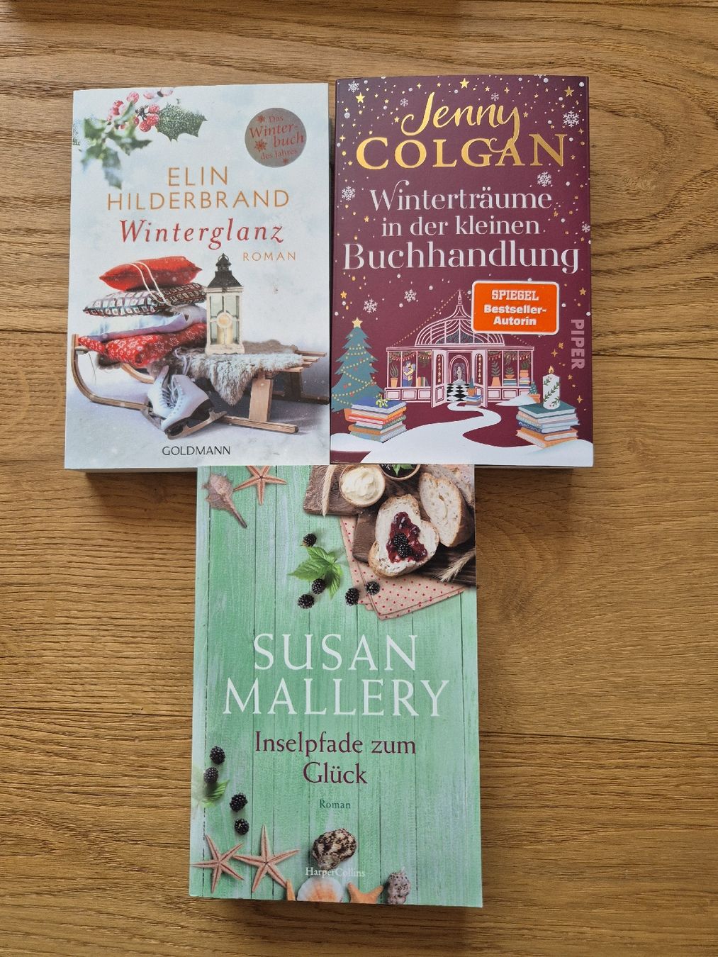 Bücher: 3 (Winter)romane: Winterglanz, Winterträume, Inselpfade – Gebraucht aus Schwarzenburg von Esja02